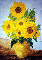 Vaso - Sunflowers